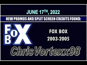 New Promos and Split Screen Credits Foundings: 6-17-2022: Fox Box Fall 2003-2005