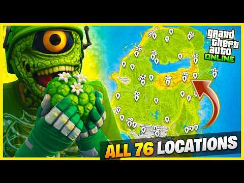ALL 76 PEYOTE PLANT LOCATIONS (GTA Online) 🌵