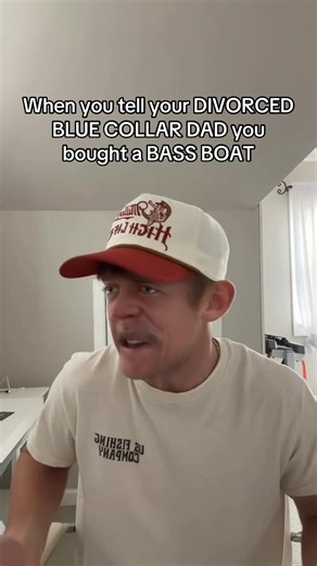When you tell your DIVORCED BLUE COLLAR DAD you bought a BASS BOAT #funny #bluecollar #bluecollardad #bass #bassproshops @Bassmaster @bassproshops