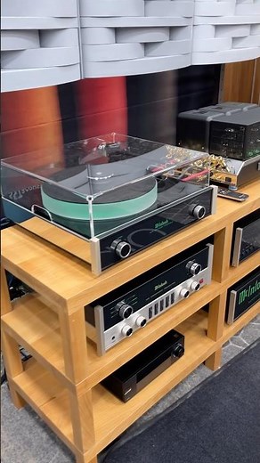 McIntosh Labs all the way! #vinyloftoday #highendaudio #audiophile #music