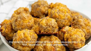 Sausage Balls Recipe