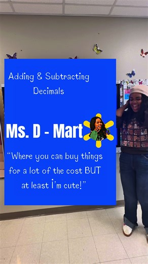 Learning Should Be Fun at Ms. D - Mart!