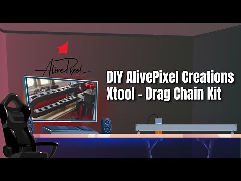 How to assemble a Drag Chain on Xtool D1 / Xtool D1 Pro