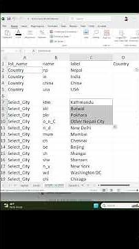 KoboToolbox Trick: Stop Scrolling Long Lists! (Cascade Select) Part II #kobotoolbox #datacollection