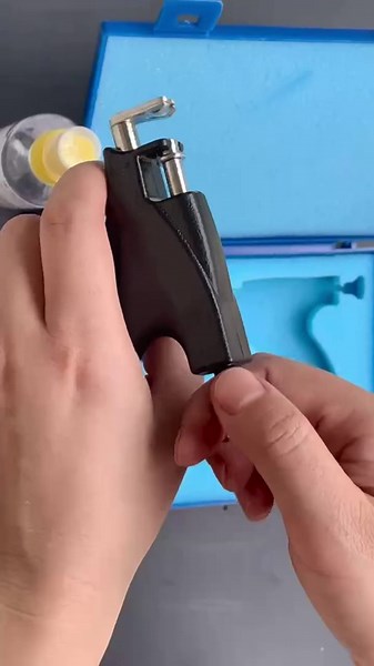 Professional Ear Piercing Gun Kit Reusable for Body Nose Lip Piercing with 16 Pairs Hypoallergenic Earrings (6 Pairs Sterling Silver Stud Earrings 18K Yellow Gold Plated+10 Pairs Gun Stud Earrings)