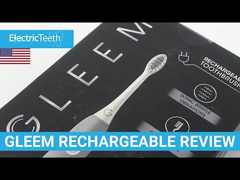 GLEEM Rechargeable Toothbrush Review [USA]
