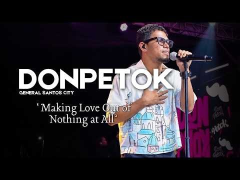 Making Love Out of Nothing at All - Air Supply Cover | Don Petok Live in GenSan City, Philippines