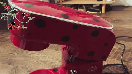 Transform Your Stand Mixer into a Ladybug