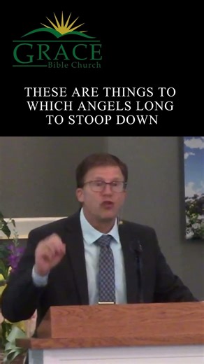 Stooping to look in: the only posture by which anyone comes to believe (1 Peter 1:12; John 20:5)