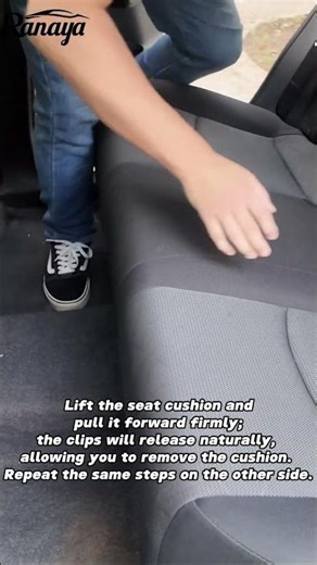 Ranaya shows you how to remove the rear seats of the Toyota RAV4 and Corolla Cross.