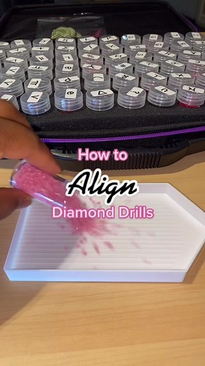 Diamond Painting Tips: Aligning Circle Drills Efficiently