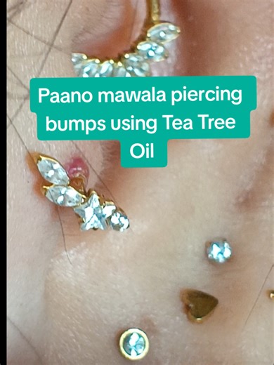 Paano Mawala ang Piercing Bumps gamit ang Tea Tree Oil