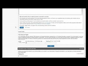 Concur Traveller Profile and Log into Concur