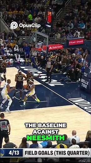 Dubs vs Pacers Clip&Swish #nbahighlights