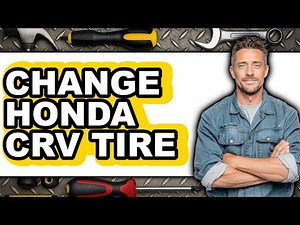 How To Change Honda CRV Tire - Step By Step