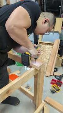 I Rebuilt My Workbench Smaller (And Better) #shorts