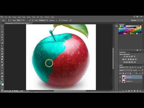 Recolor Objects in Photoshop