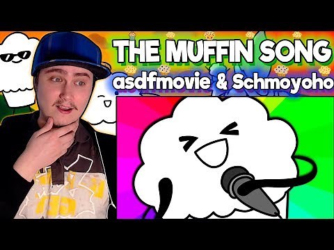 THE MUFFIN SONG (asdfmovie feat. Schmoyoho) | Reaction | Cute Muffin