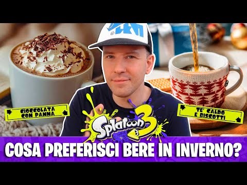 🔴Quale BEVANDA INVERNALE preferisci?❄️☃️ | Splatoon 3