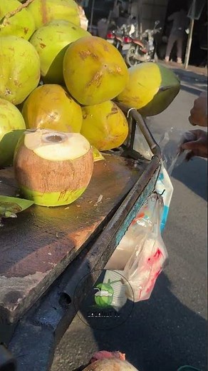 Cutting Coconut With A Master Chef The Art of Culinary Precision