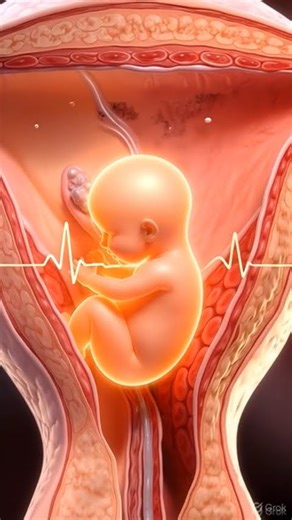 Inside the Uterus:3D View of Female Reproductive System