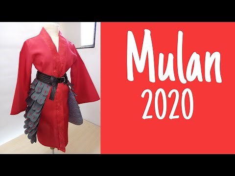Cosplay de MULAN 2020 (Cómo hacer el disfraz de Mulan)