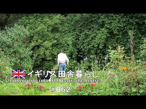 62 英国紳士のガーデニング 🌹バラが咲く初夏の庭を整える【イギリス田舎暮らし】