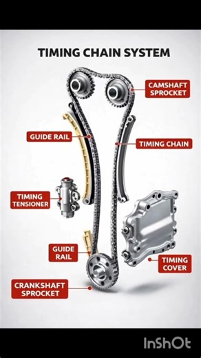 How timing chain works #automobile #lifeisbutadream #mechanic #ihavethisthingwithplants