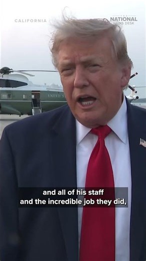Trump says FIFA World Cup was 'incredible'