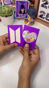 3.9K views · 1K reactions | Bts Mini Notebook  #diy #instagram #craftideas #btscraft #instagramreels #btsdiy #papercraft #trending #bts #instareels #notebook | Vamp Art And Craft | Facebook