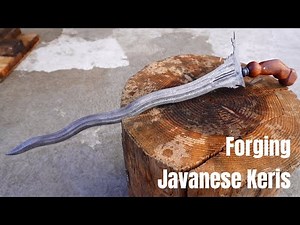 Sword Making - Javanese Keris (Kris) / 크리스 검 만들기