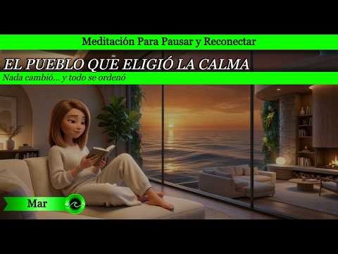 🟢 EL PUEBLO QUE ELIGIO LA CALMA | Mar 🌊 Para pausar y reconectar en cualquier momento