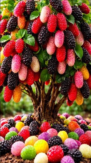 Quick and easy techniques for planting and growing mulberry trees #garden #farm #fruits