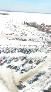 Here’s a brief aerial video from the helicopter at TripleFest. Thanks to Hunter Brenny for shooting this over to our office. Very cool stuff. | Super Sled Online