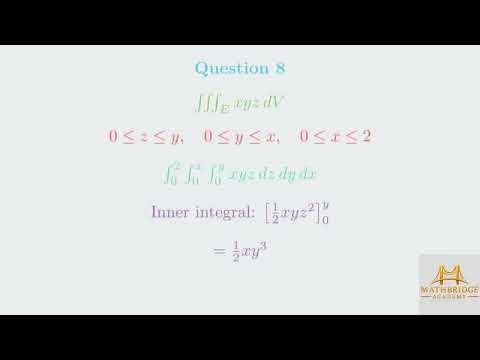 Calculus 3 Advanced Topics: Triple Integrals, Vector Fields, Flux & Vector Theorems