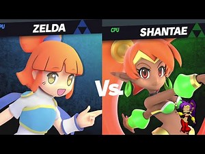 Arle vs Shantae (ChaosKid Request): Super Smash Bros. Ultimate Mods