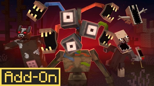 HorrorCraft Add-On 1.1: DWELLERS, BIOMES and more by HorizonBlocks