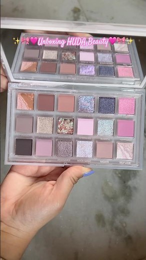 HUDA beauty Rose quartz eyeshadow palette🩷✨