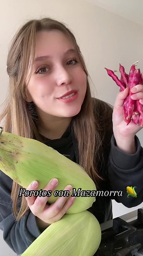 Porotos Granados con Mazamorra