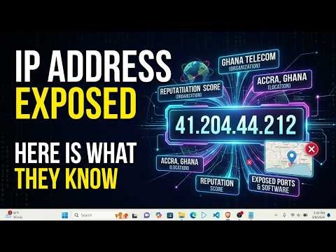 Your IP Address Exposed: Here's What They Know