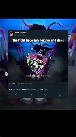 Nezuko vs daki💀#demonslayer#anime