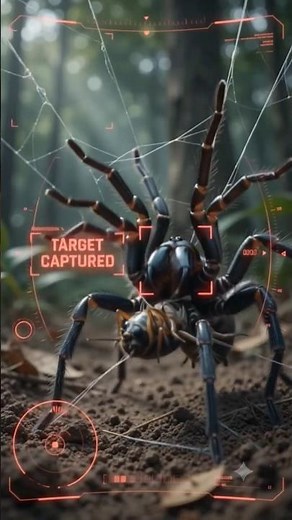 The Deadly Secret of Australia's Funnel-Web Spider! 🕷️😱 #suscribe #support #please #youtubeshorts