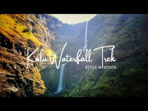 Kalu Waterfall Trek, after monsoon | Kalu waterfall, Malshej Ghat
