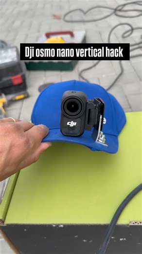 3.6K views · 24 reactions | hack to record vertically a POV, with Dji osmo nano without losing quality. #dji #djiosmo #djiosmonano #pov #hack #1000iq | Nuno Pereira Portões e Automatismos | Facebook
