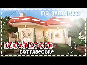 Minami Oroi Bloxburg Speedbuild and Tour - No Gamepass Mushroom Cottagecore - June 3, 2021