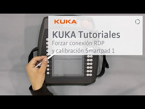 Force connection RDP and calibration (SmartPad 1) – KUKA TUTORIAL