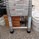 JADDUO Telescoping Ladder Stabilizers A-015, 17.72 x 13 Inch