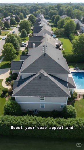 Roof cleaning in Roseville, moss removal by pressure washing