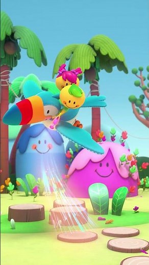 Jungle tour with Mini Smiley's #minismiley #soothingsongs #softmusicforkids #youtubeshorts