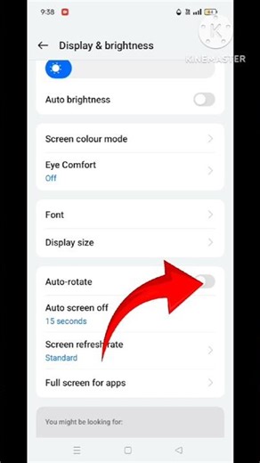 How To Enable Auto Rotate Screen In Redmi || auto rotate screen settings#shorts #viralshotrs